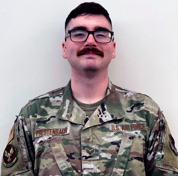 Senior Airman Blake Prestenbach Senior Airman Blake Prestenbach